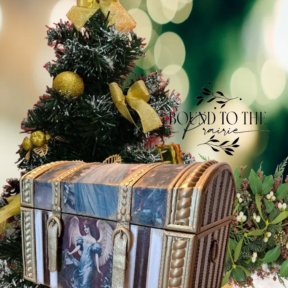 Beautiful, Restyled Keepsake Box! - Picture 1 of 6